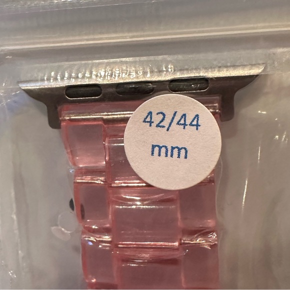 Watch Band, Compatible with Apple Watch size 42/44 mm, Pink - Picture 3 of 5